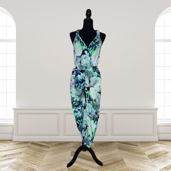 Charlie Jade Maxi Tropical Romper / Jumpsuit - Picture 1 of 4
